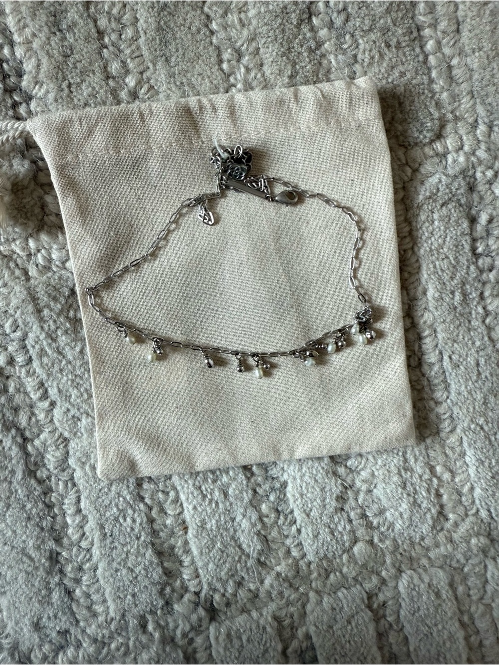 Kendra Scott silver necklace